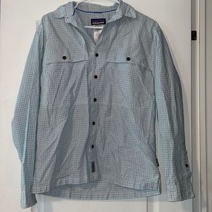 Mens Patagonia Plaid Long Sleeve Button Up Size Small